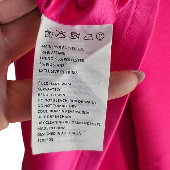 Bardot Pink Strappy Dress - Picture 9 of 12